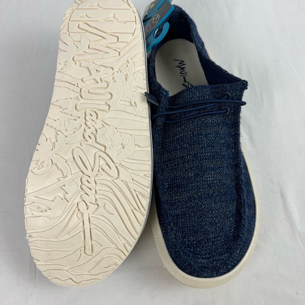 Navy Blue Casual Men's Shoes - Picture 2 of 4